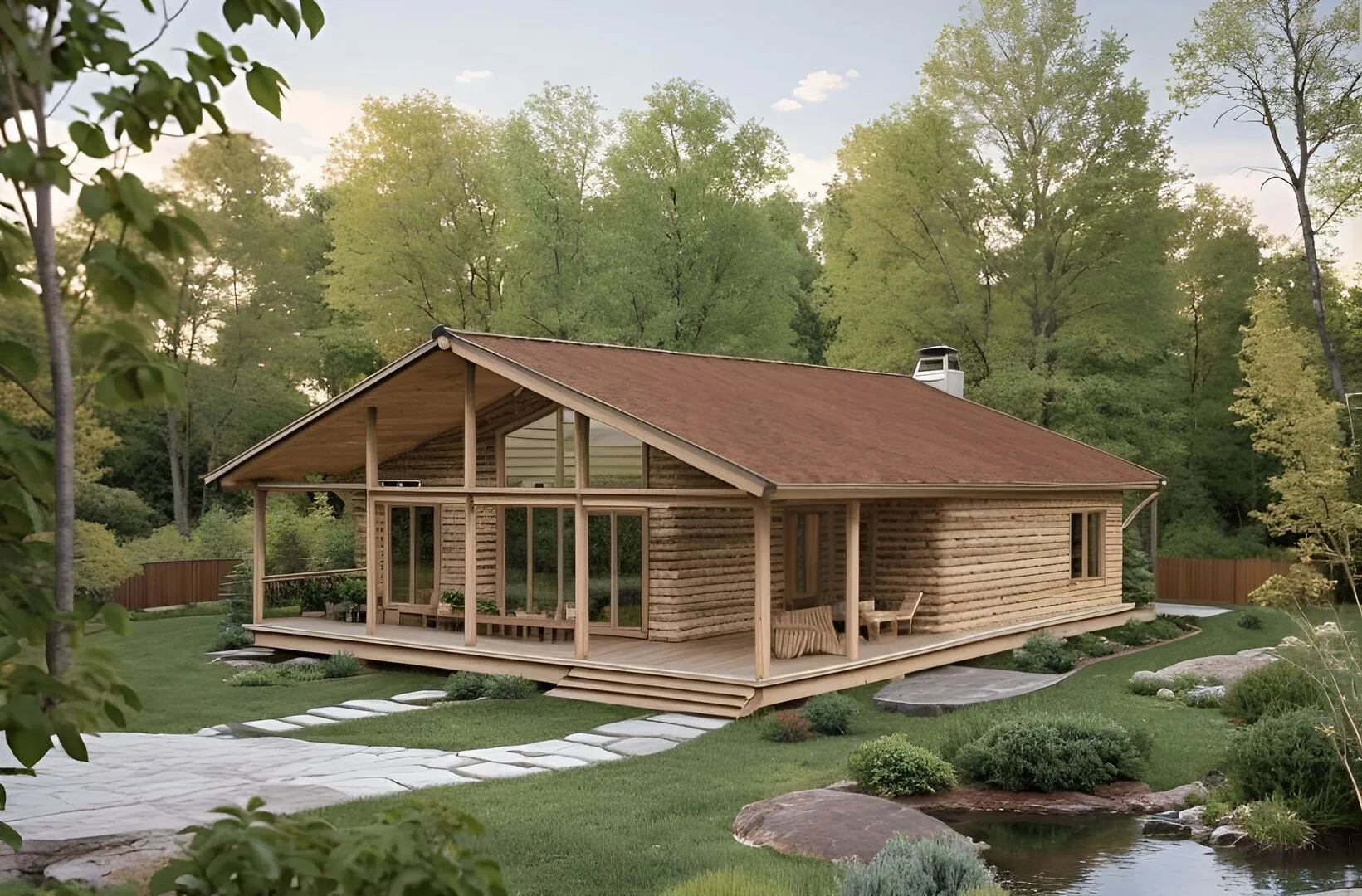 Каркасный дом Проект-1