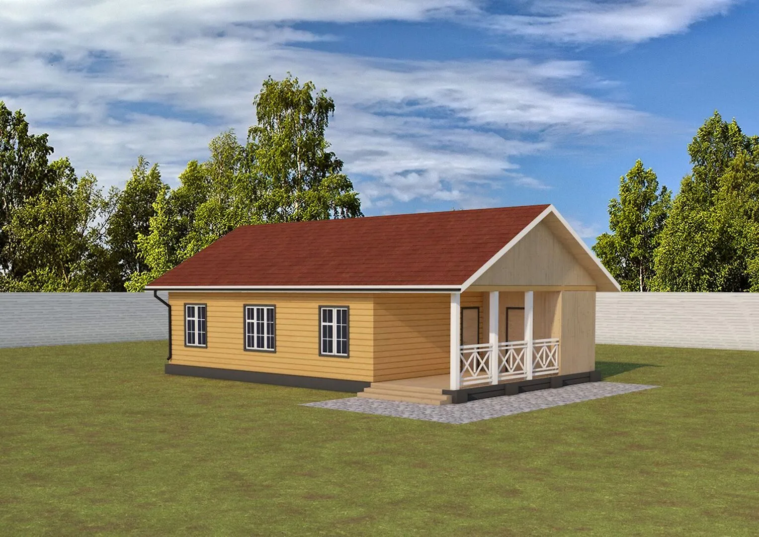 Жилой дом 8х10