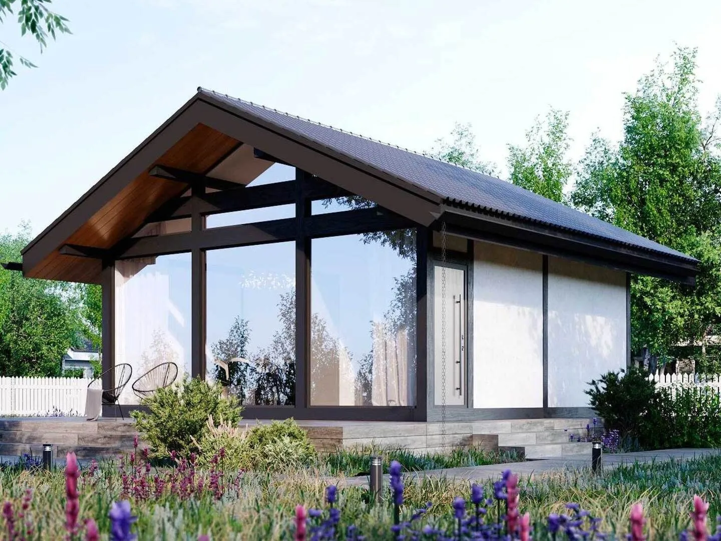 Одноэтажный дом Смарт 7х8