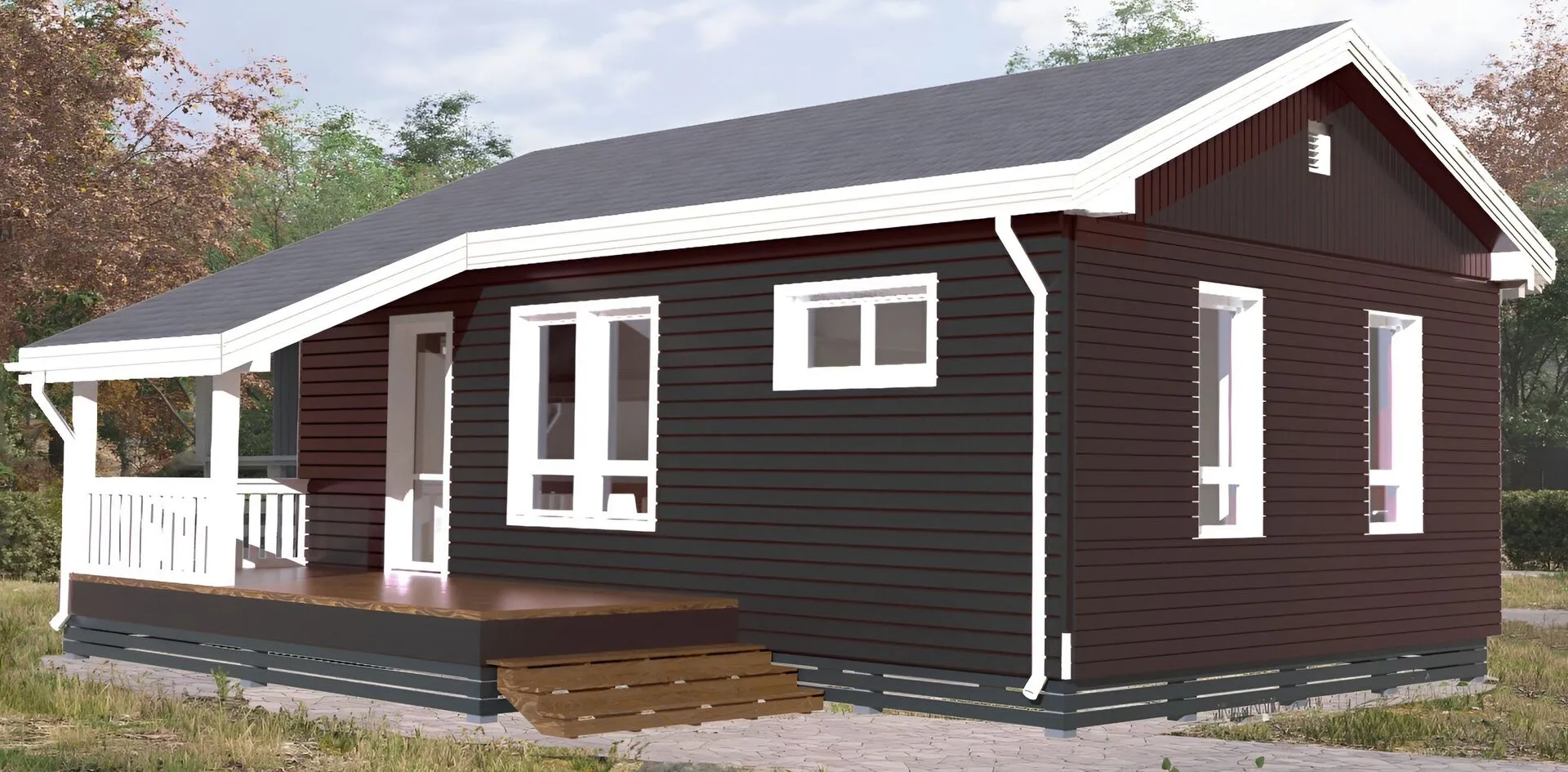 Флэт 65- Одноэтажный Флэт ВМ 65