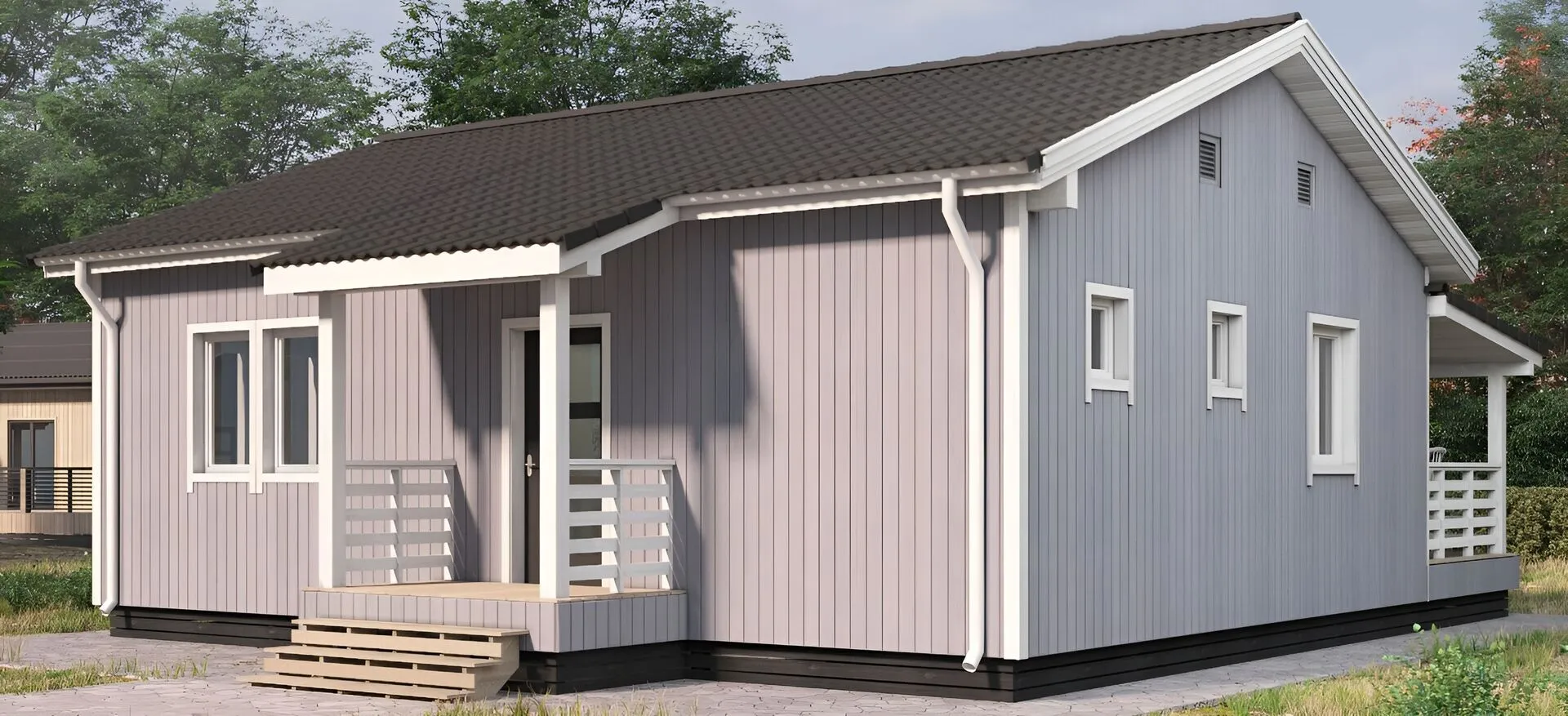 Одноэтажный дом Выборг ВМ