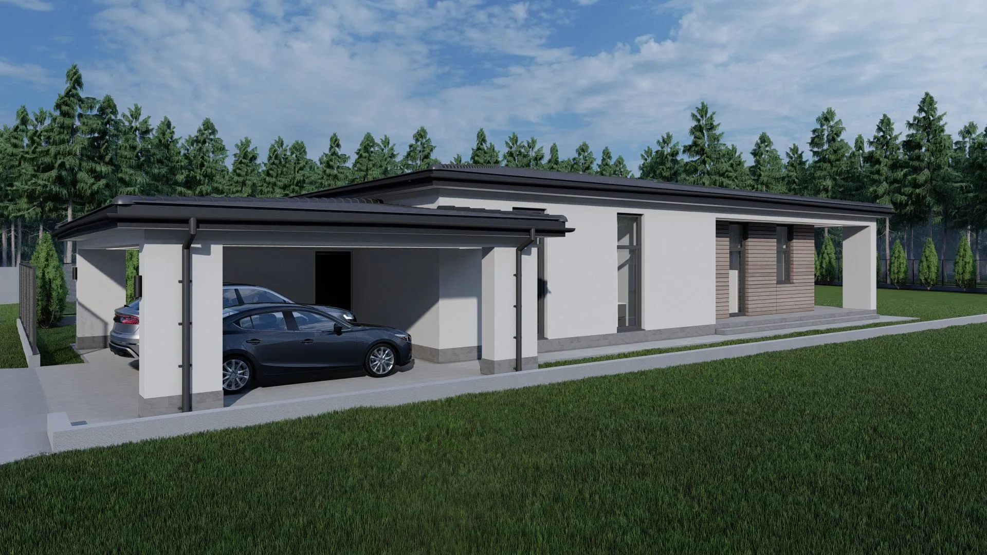 Дом с гаражом “HAVEN