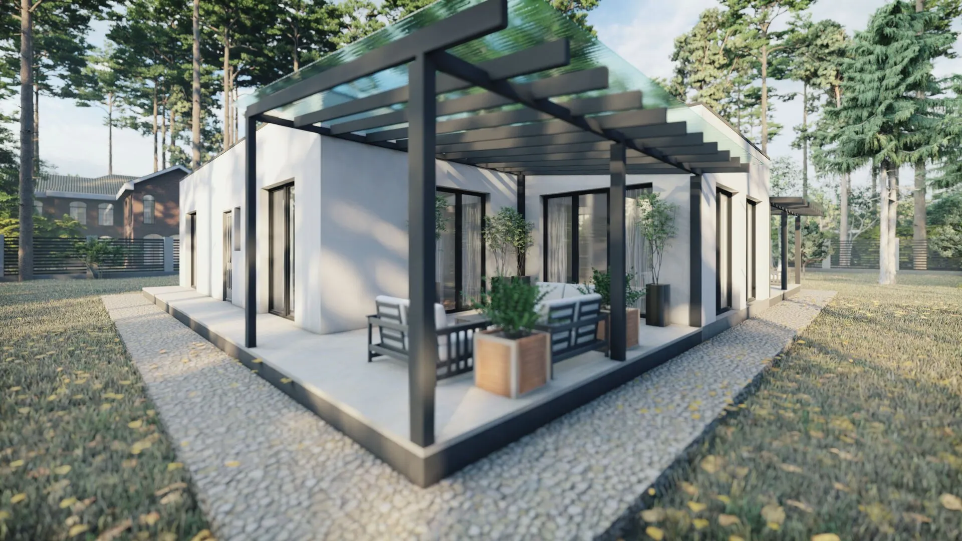 Индивидуальный жилой дом площадью 217 м2