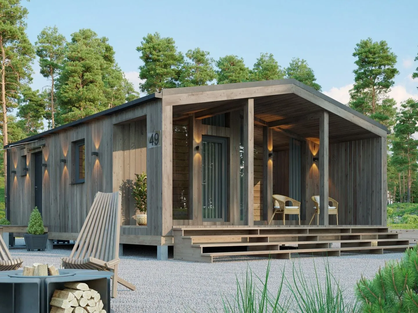 BARN49 с боковым входом