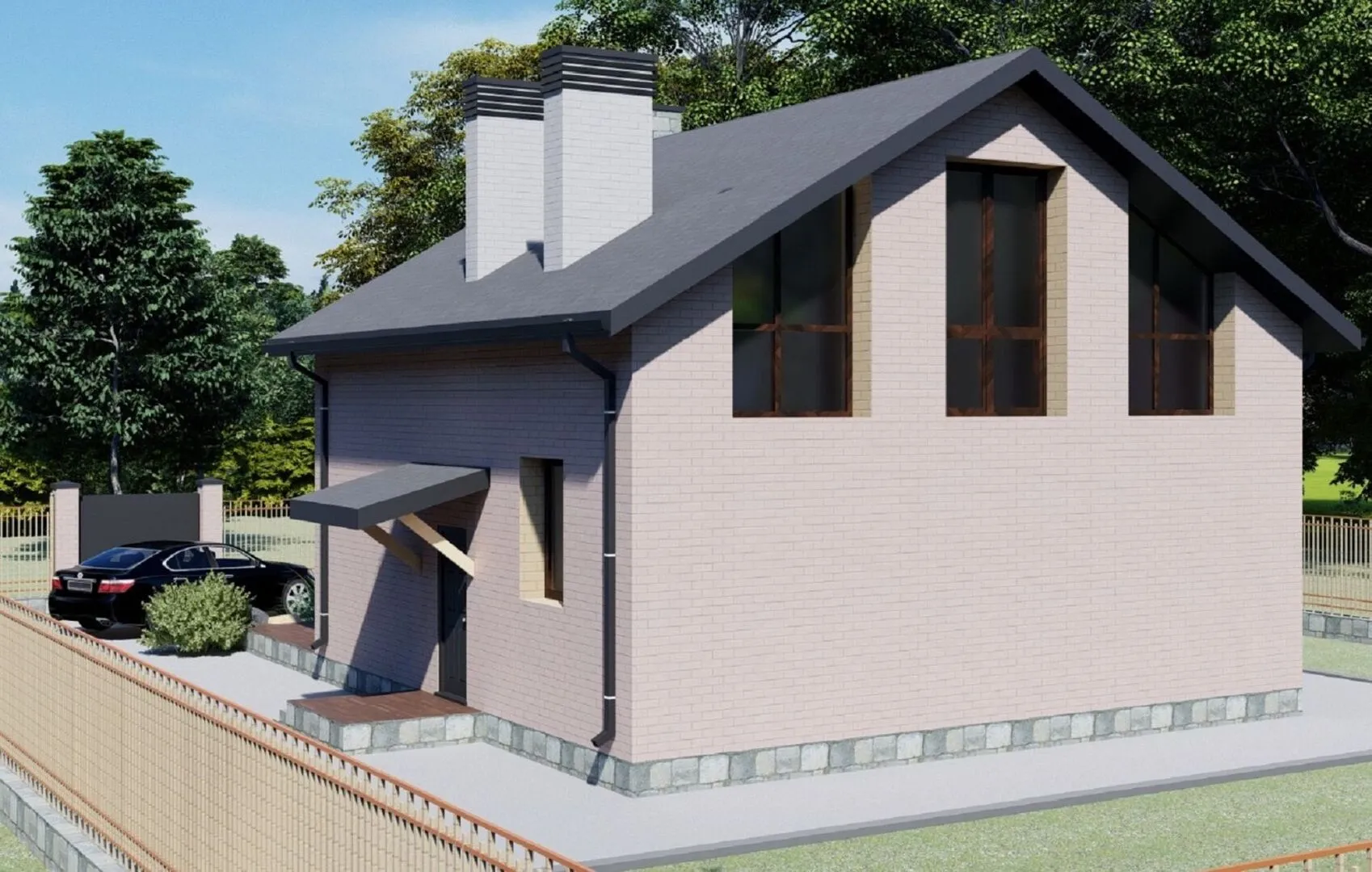 Двухэтажный дом ХZ