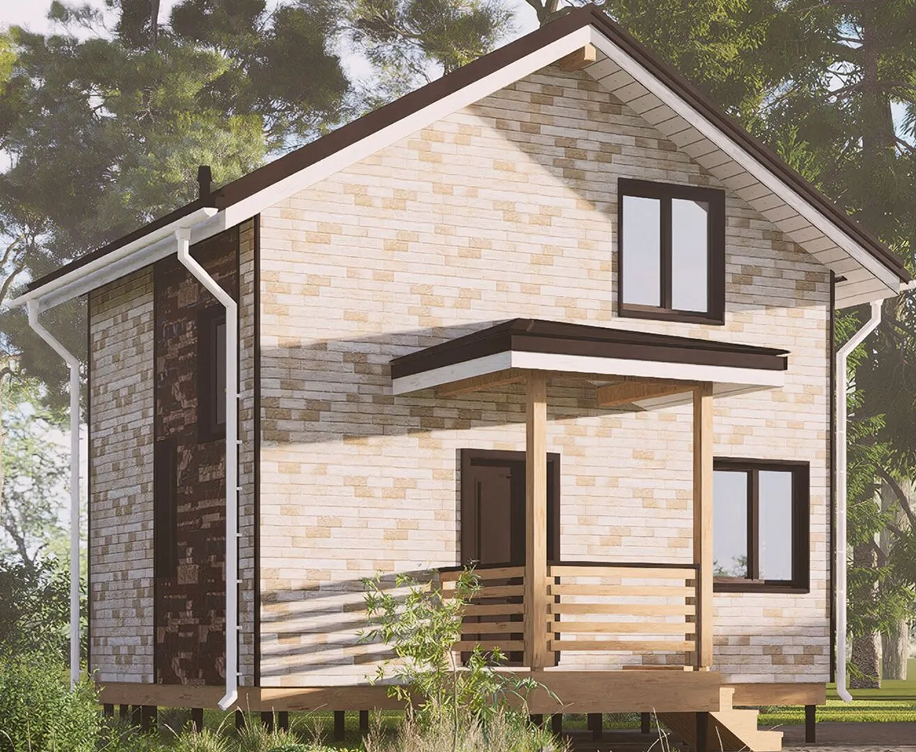 Каркасный дом Кассель 55