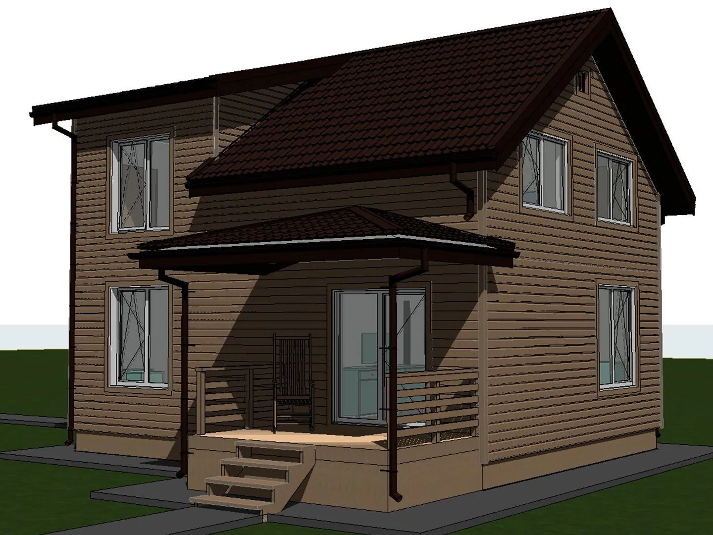 Каркасный дом Варбург 118