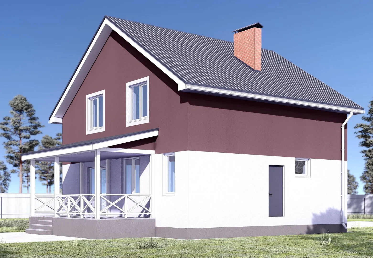 Проект загородного дома NHD-165