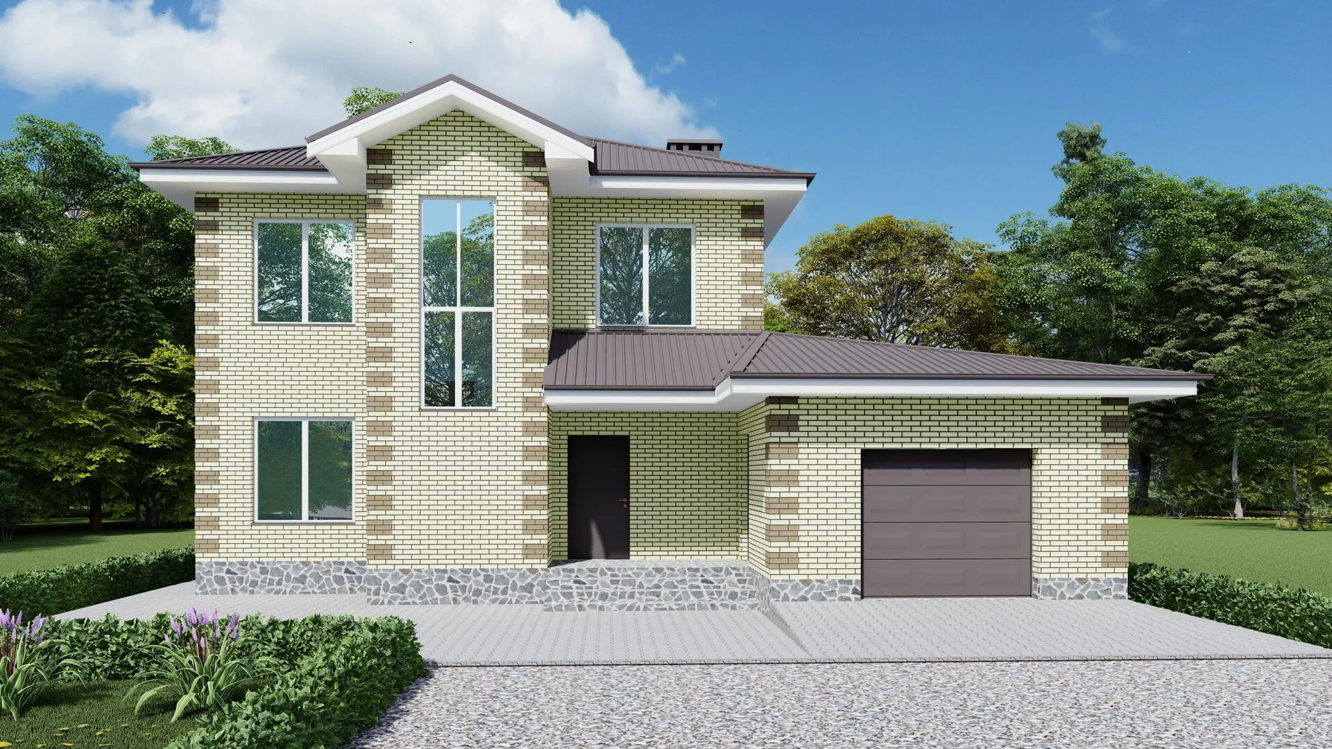 Двухэтажный жилой дом НОТТИНГЕМ