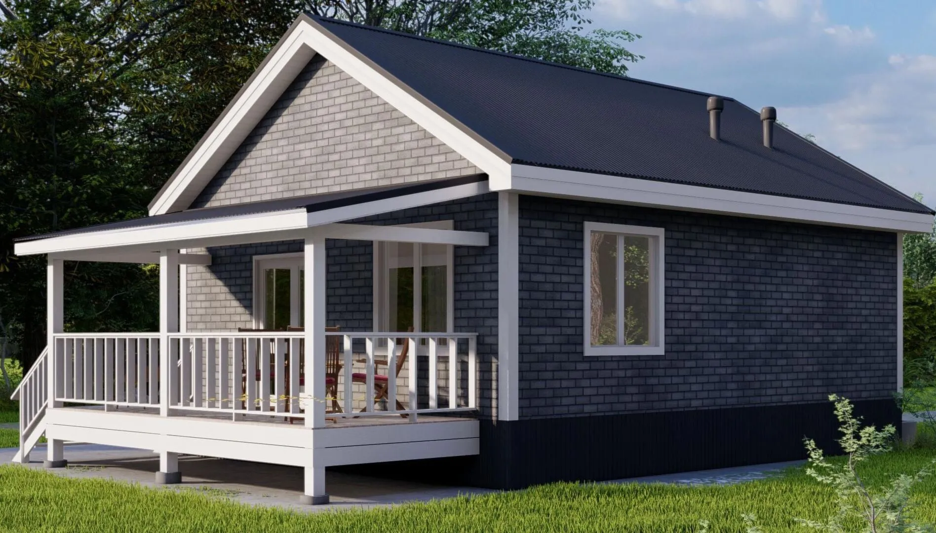 Загородный дом MINI 60