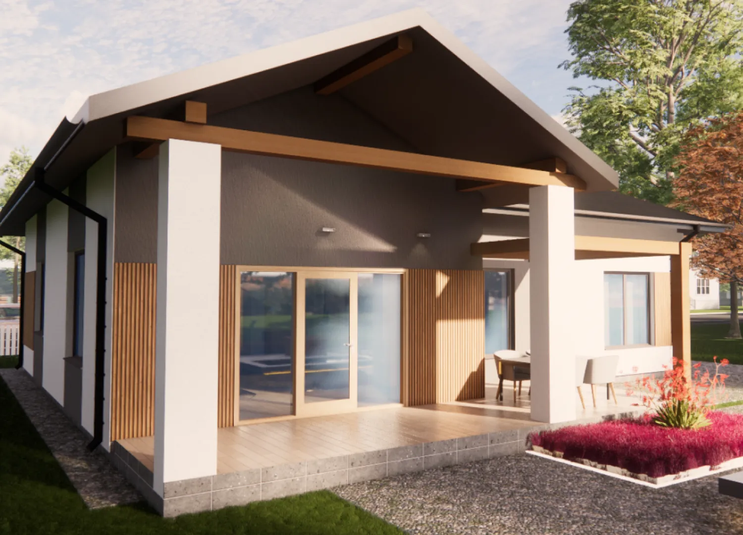 Одноэтажный дом Омега 147