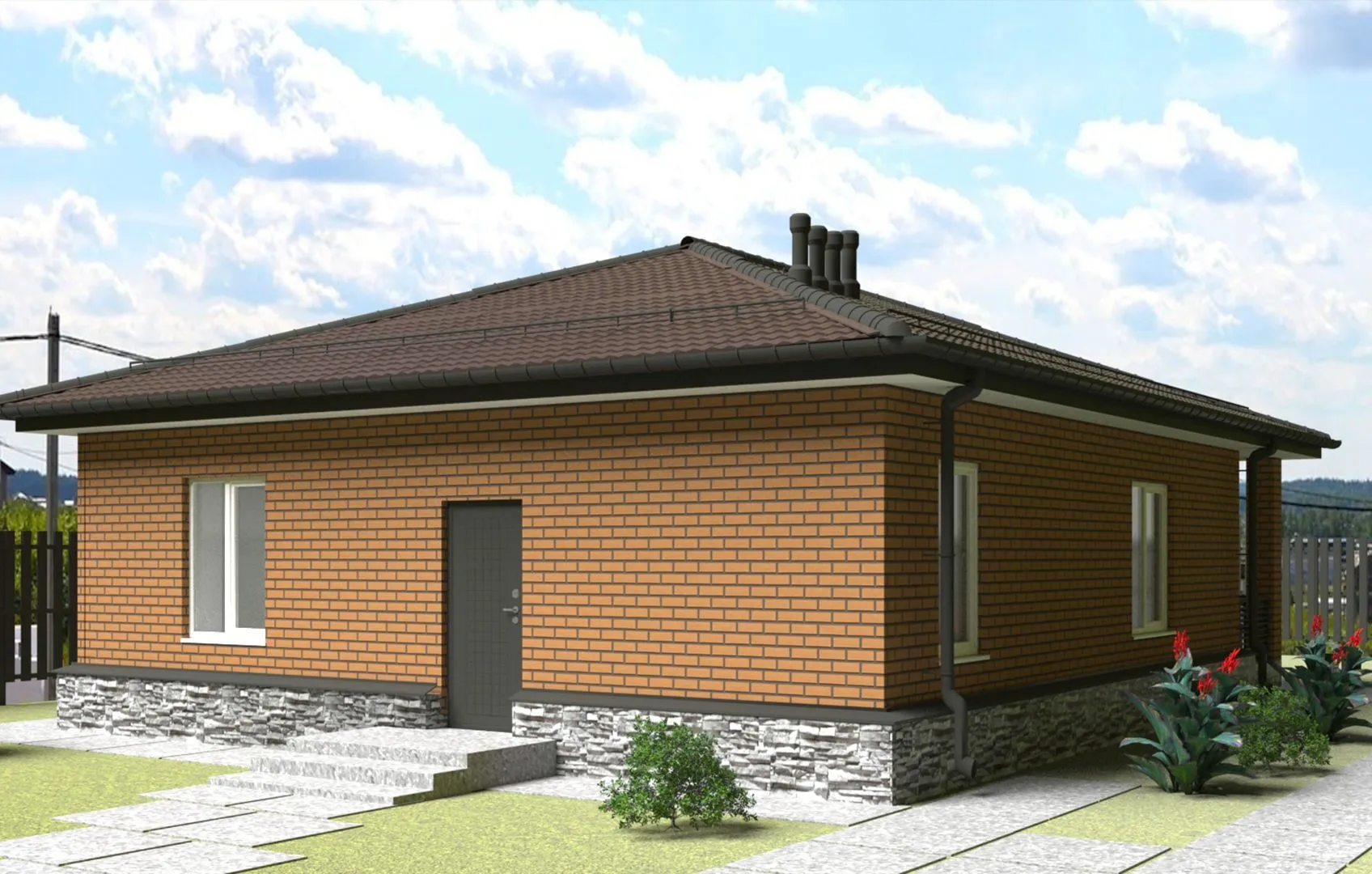 Загородный дом Green star