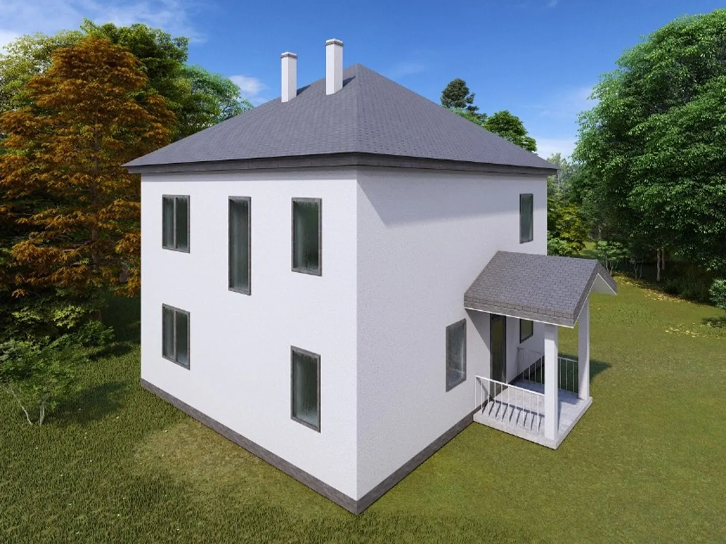 ДВУХЭТАЖНЫЙ ДОМ - 103м2 П