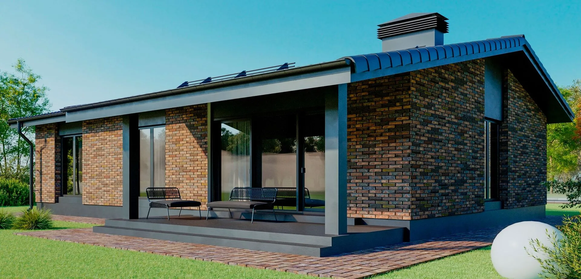 Загородный дом Ulm K 1/133