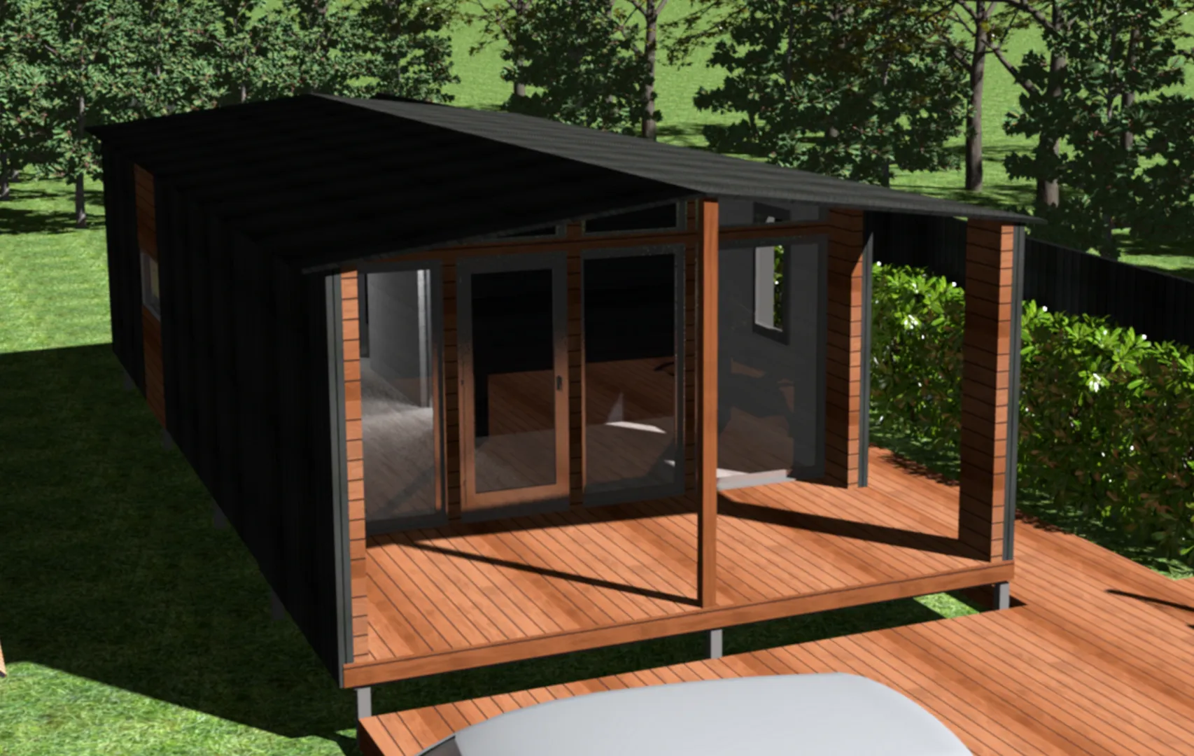 Проект Модульный дом серии Lite 42v1