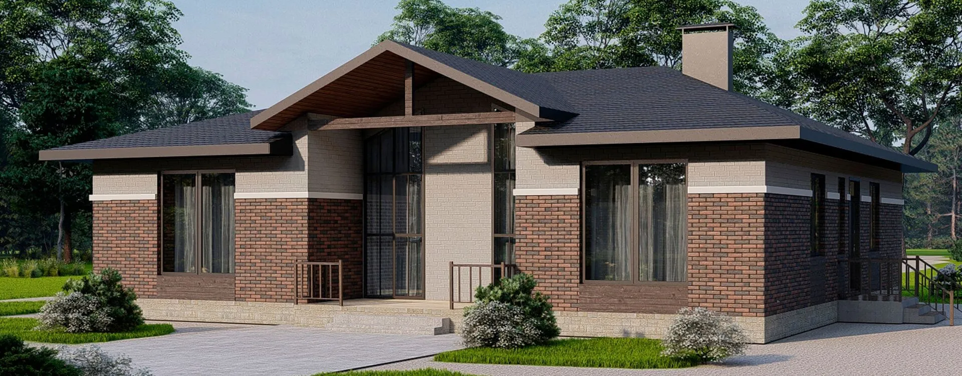 Проект одноэтажный №3