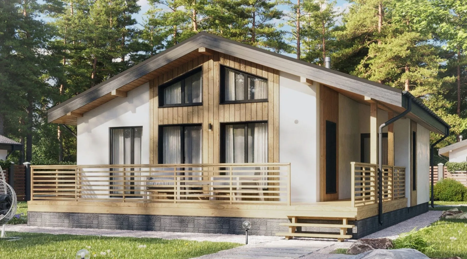 Загородный дом МОНЕ 75