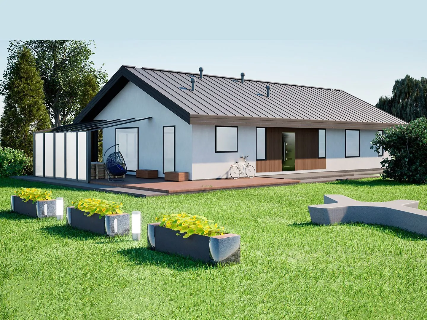 ИНДИВИДУАЛЬНЫЙ ЖИЛОЙ ДОМ“MIKEA5 FRONT”