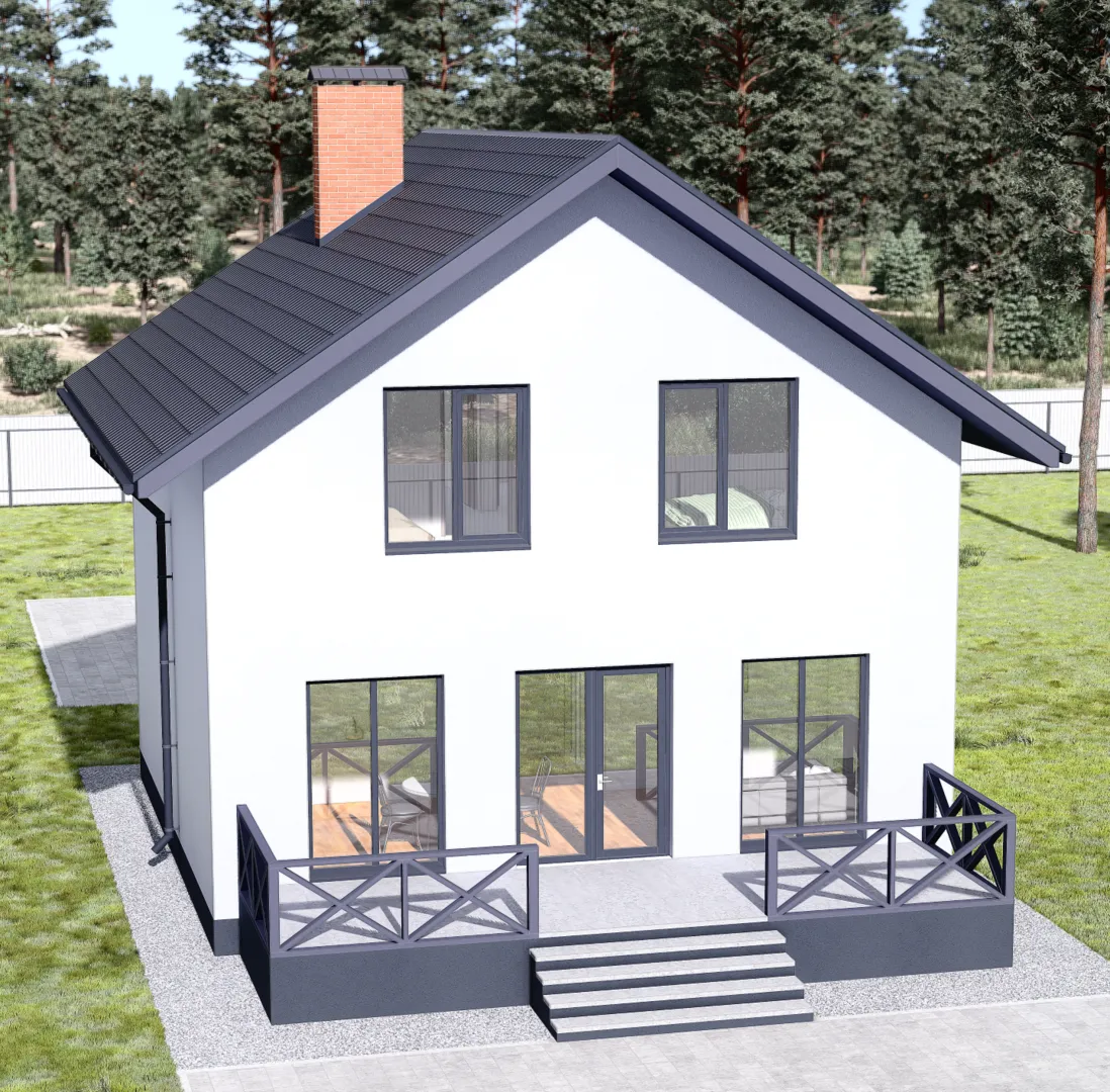 Проект загородного дома NHD-161