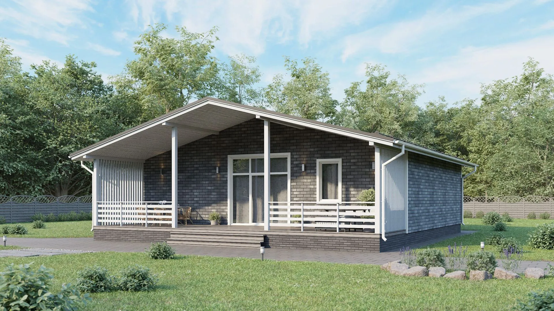 Загородный дом ПСК-146