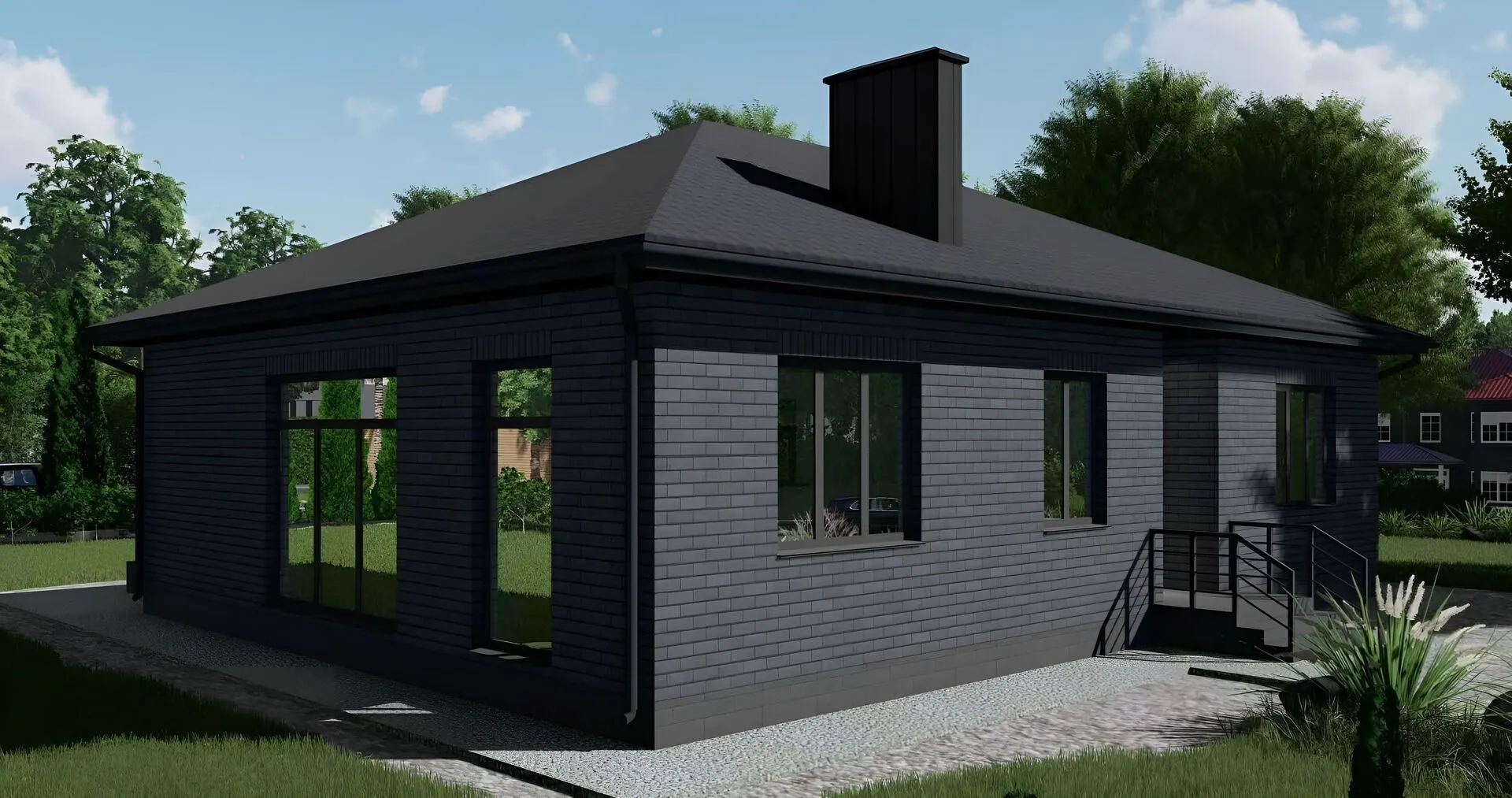 Кирпичный дом Псков