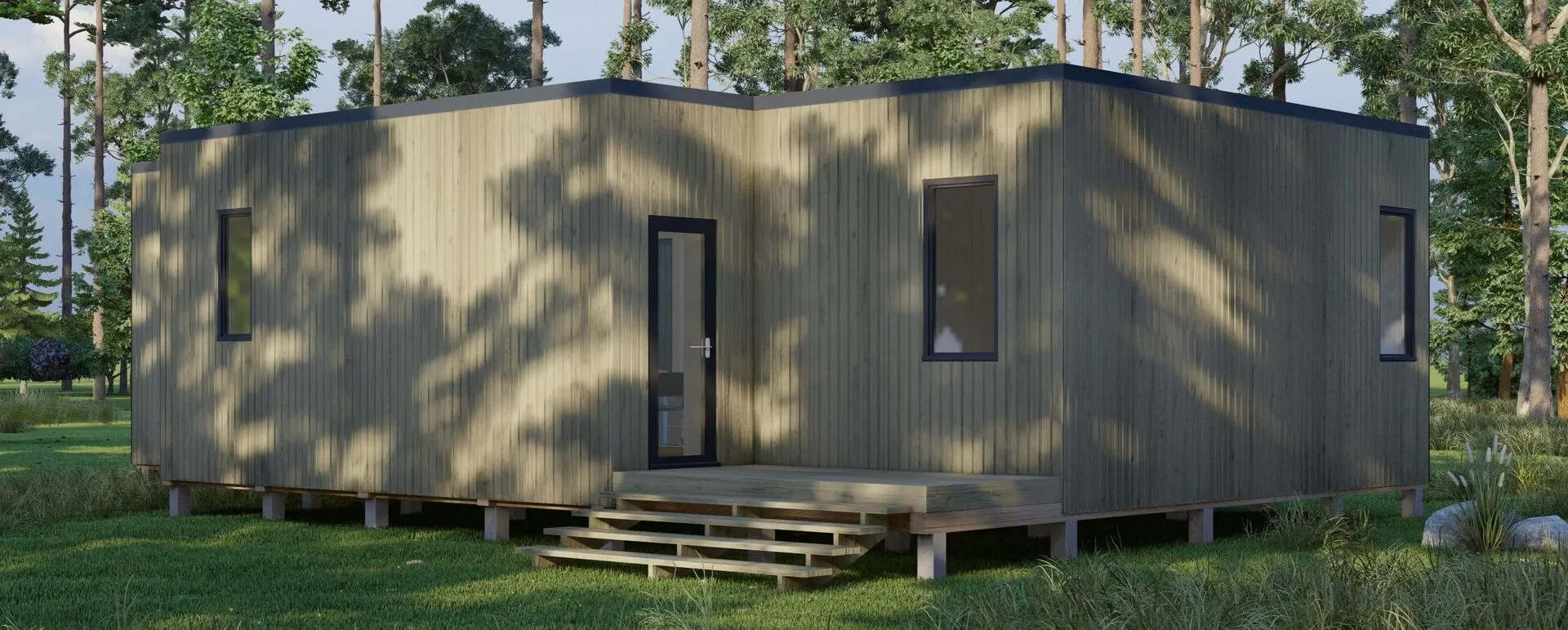 CUBA 70 - Модульный дом под ключ