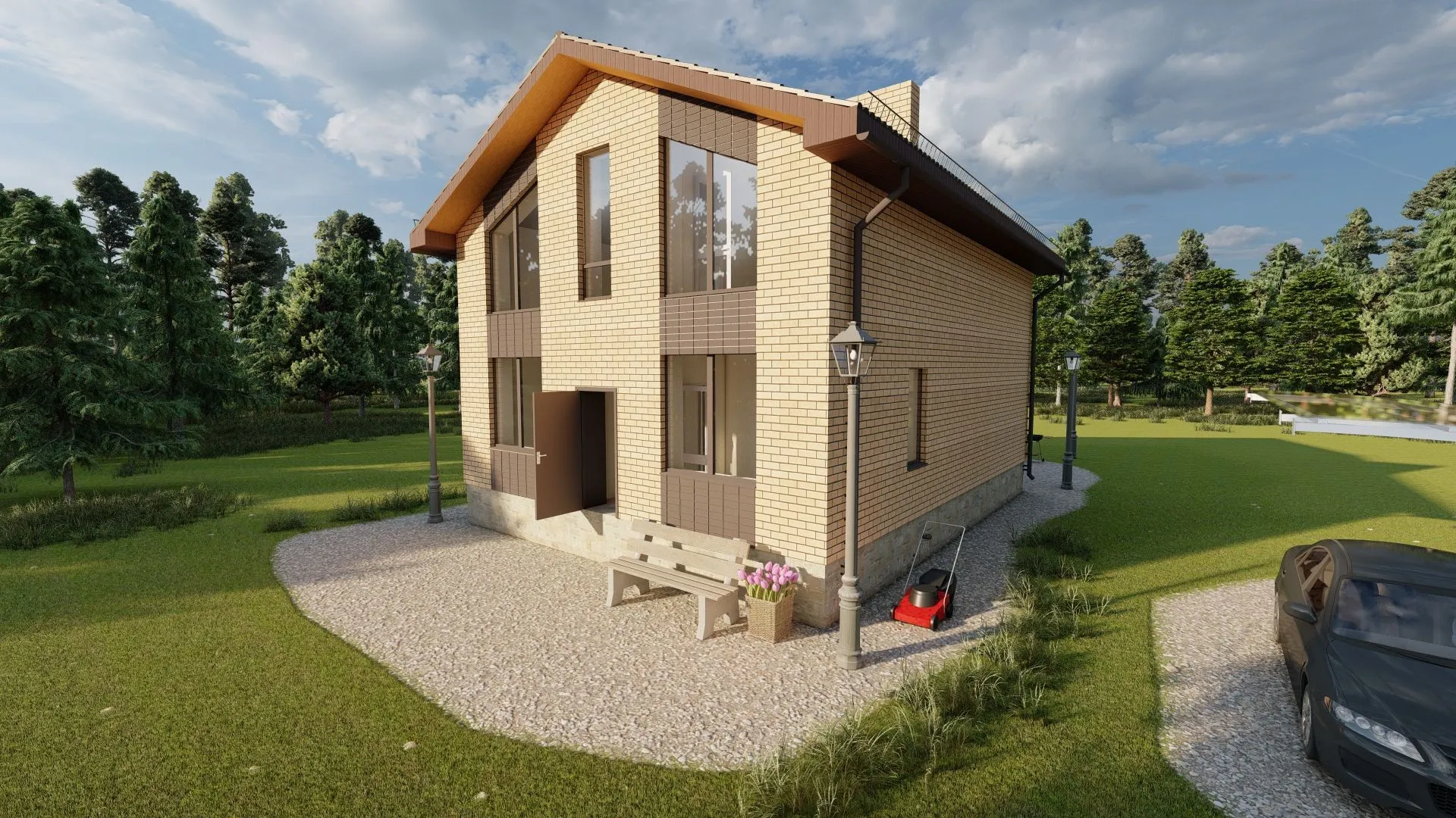 Загородный дом КД-114