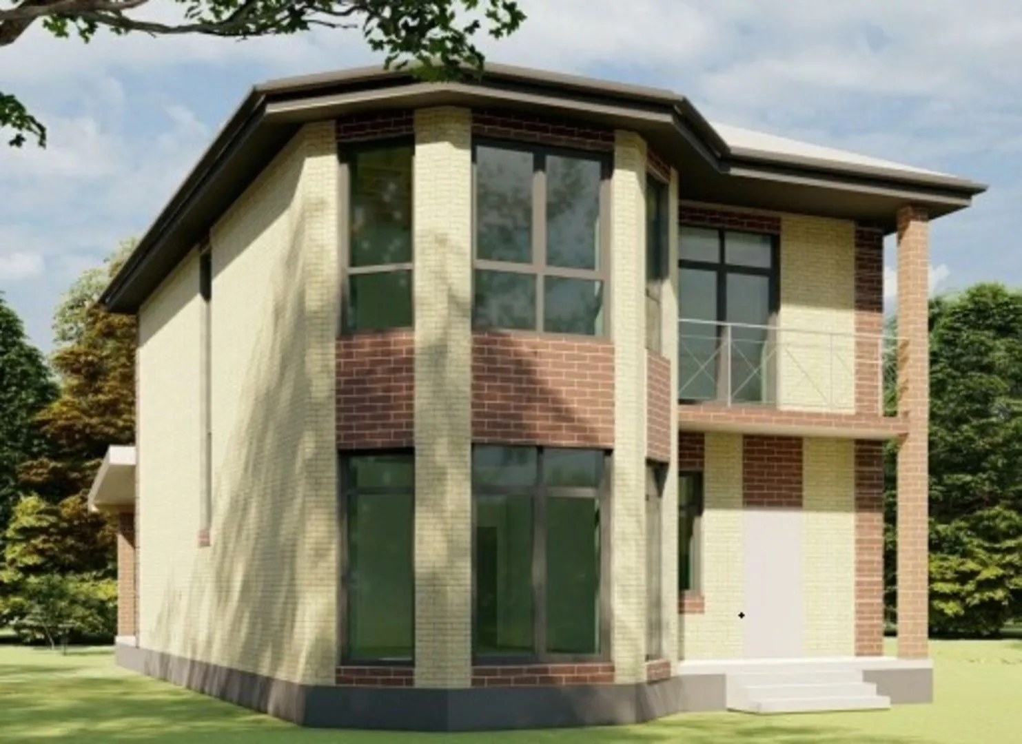 Двухэтажный дом СО-209