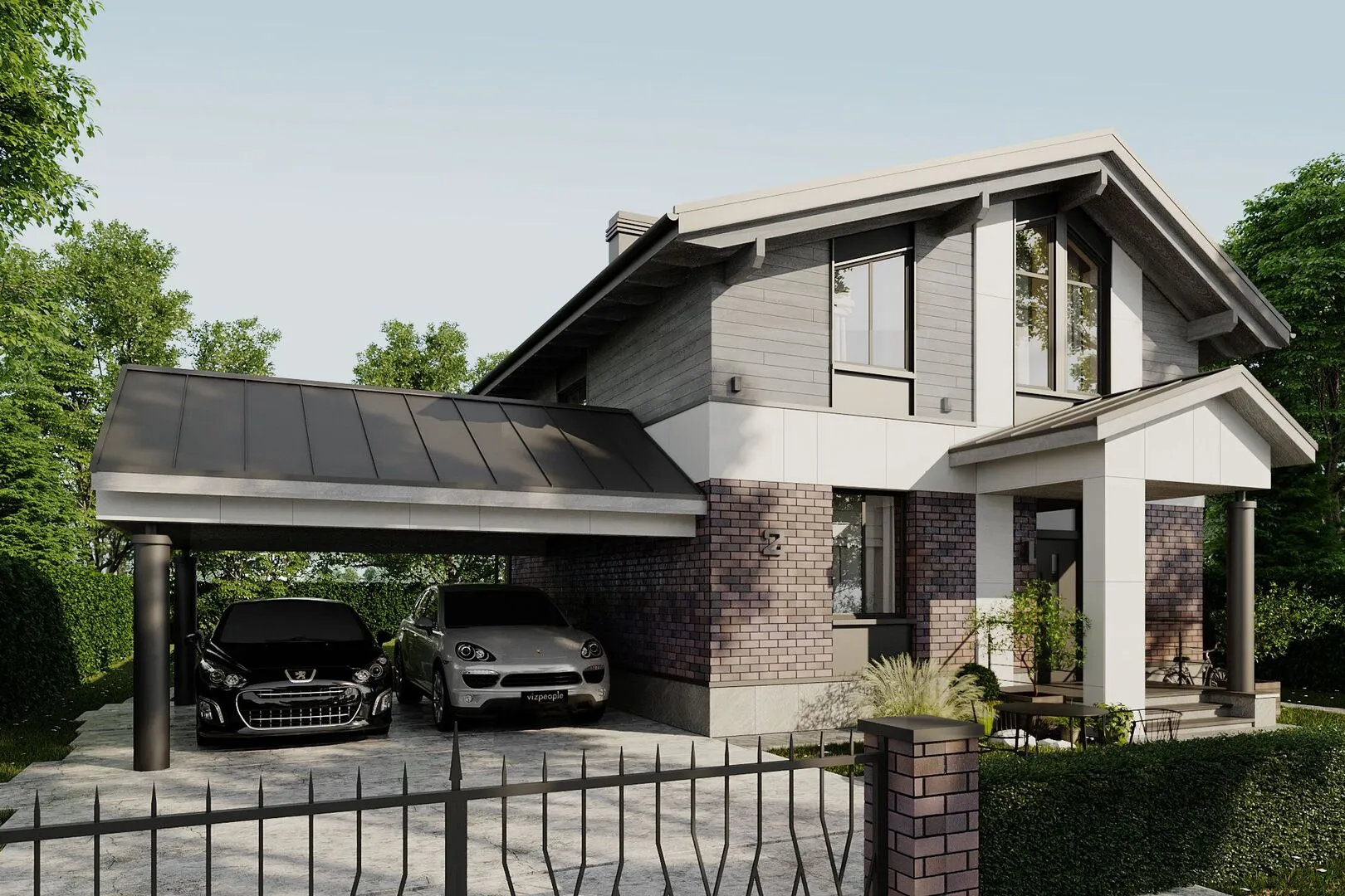 Двухэтажное Шале 150