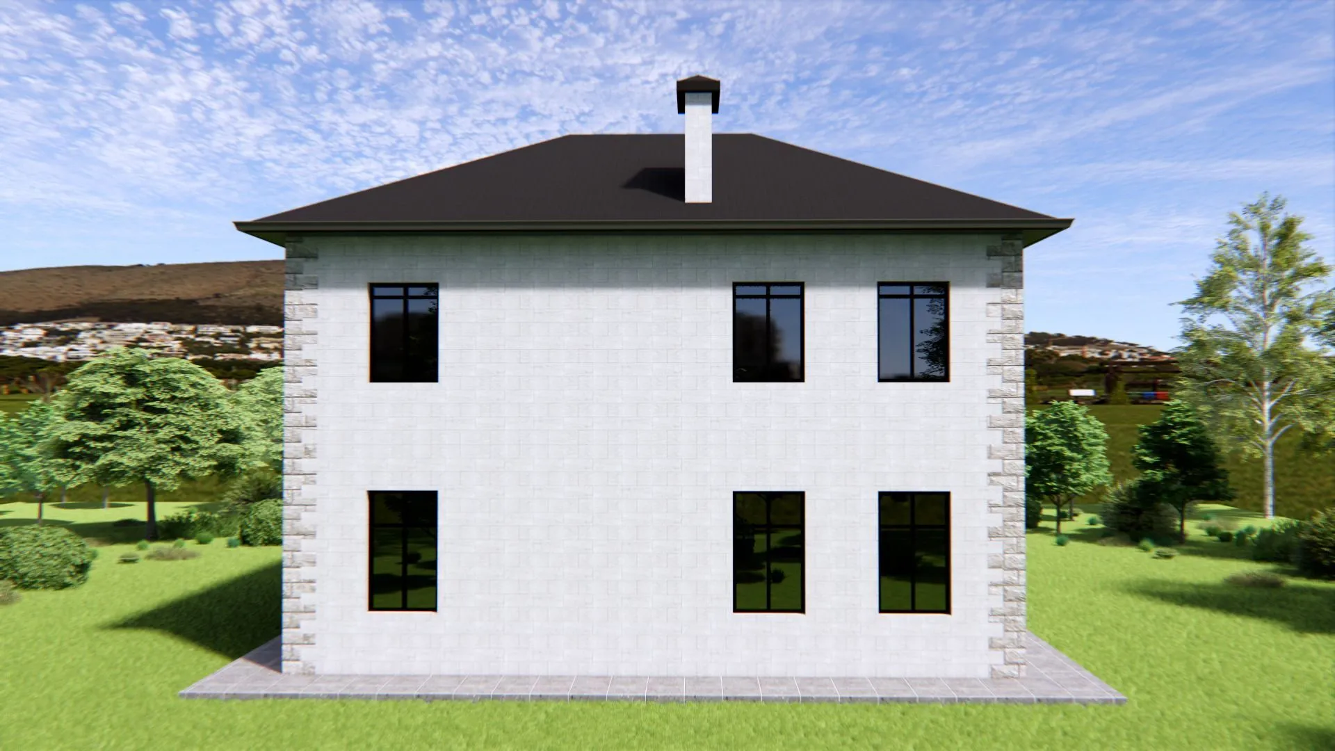 Индивидуальный жилой дом Проект Д-051