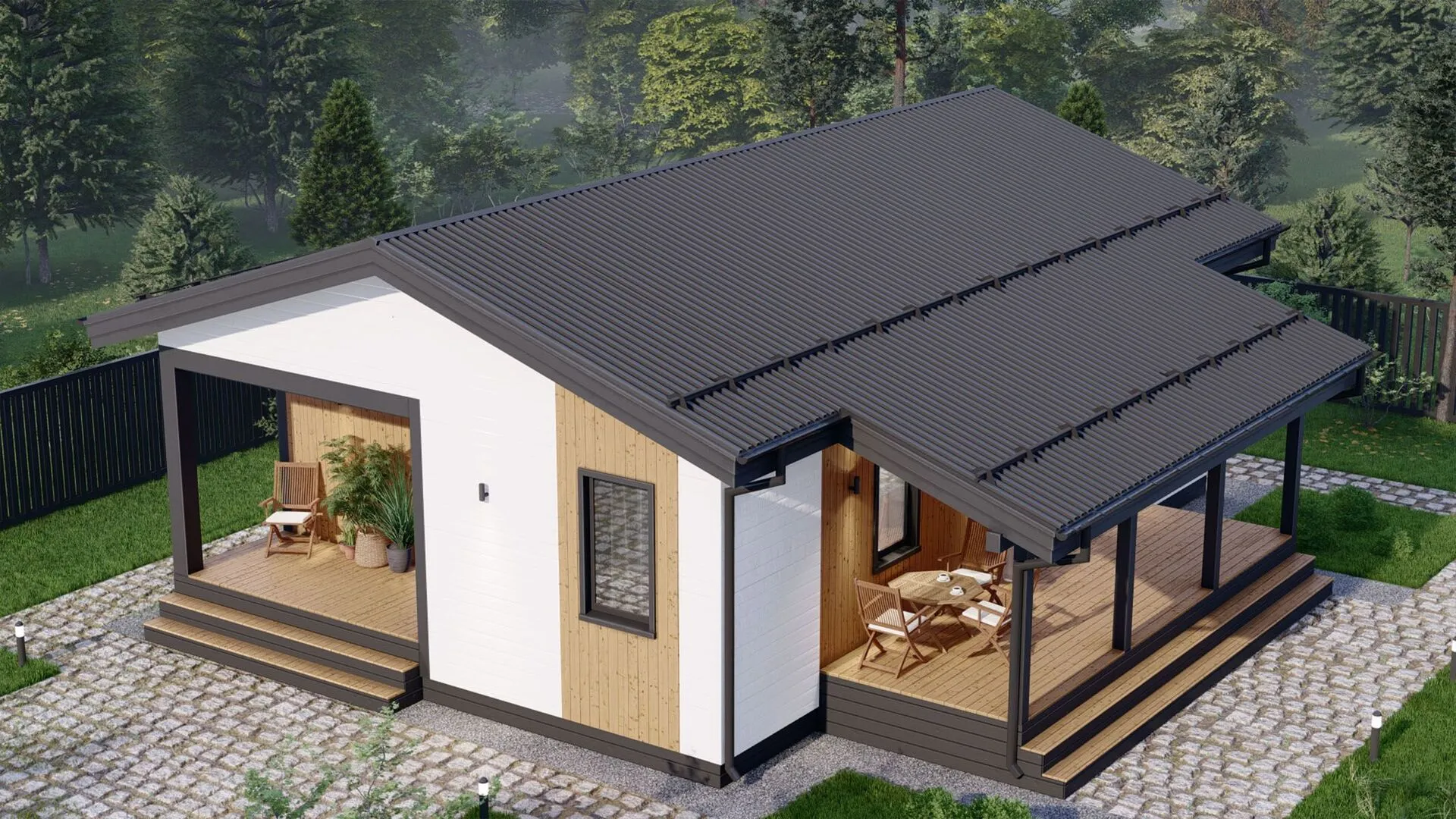 Загородный дом 32-23КД4