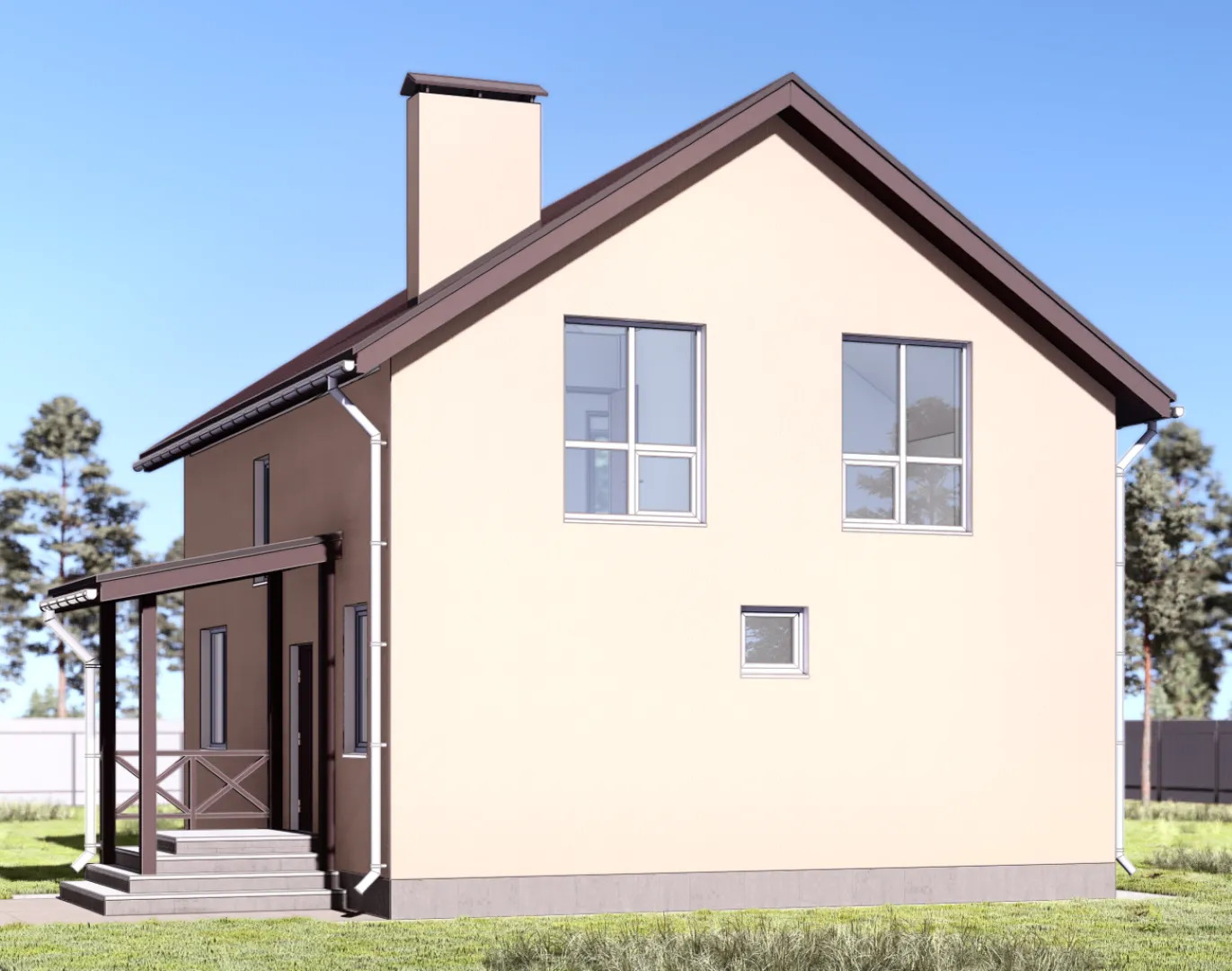 Проект загородного дома NHD-176