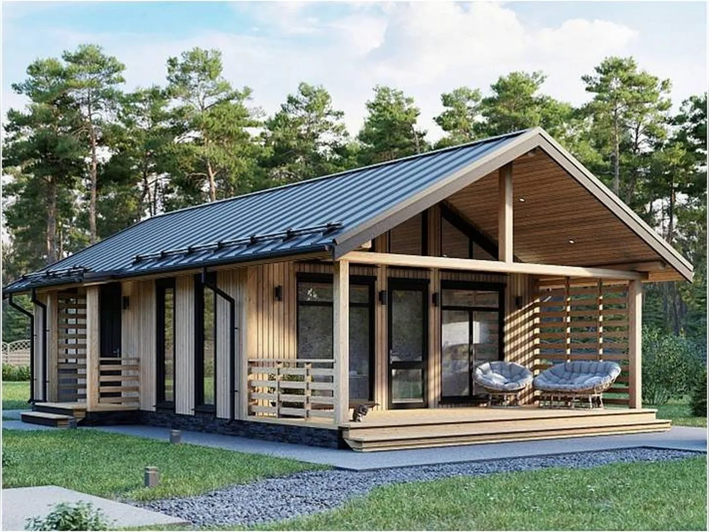 Загородный дом Барн-84