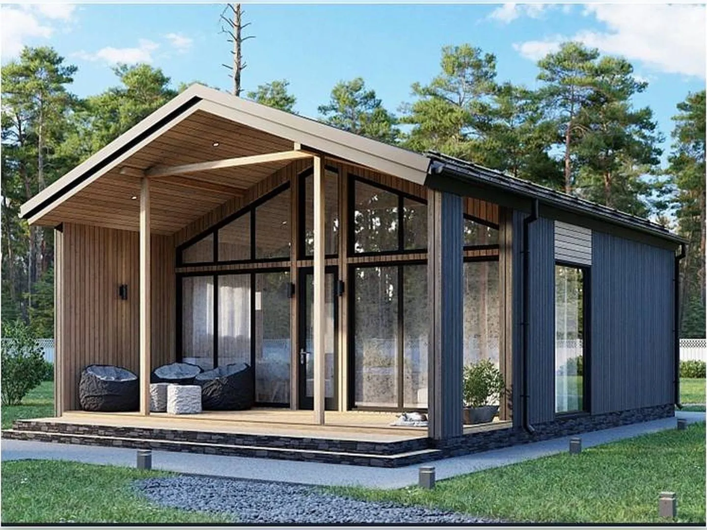 Загородный дом Барн-66