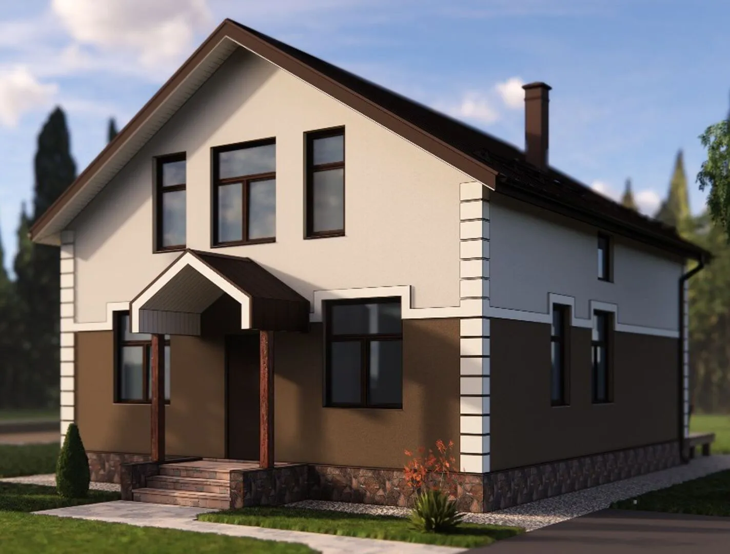 Загородный дом КД-20