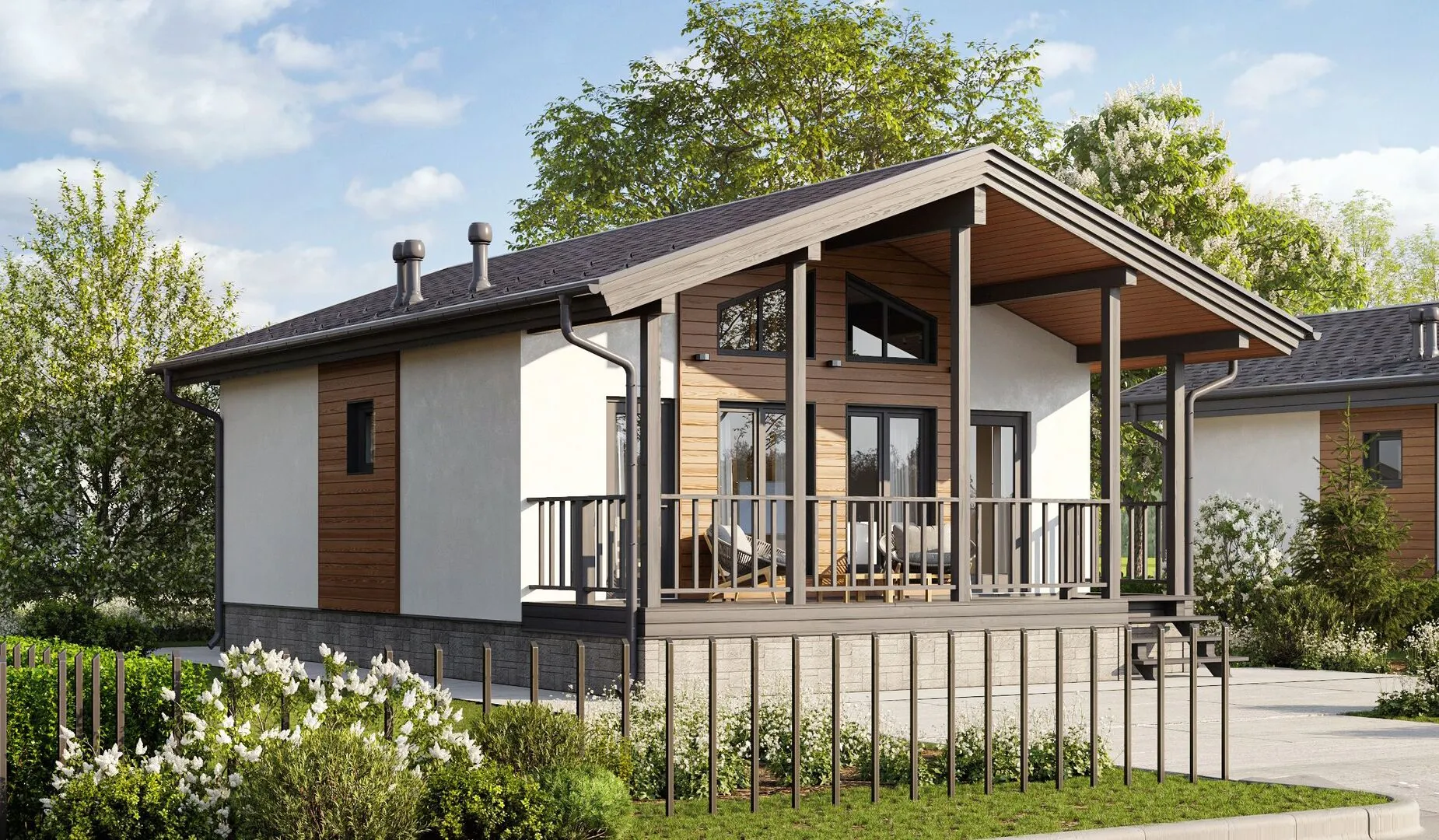 Загородный дом - МОНЕ 54 -ШТ+ИБ