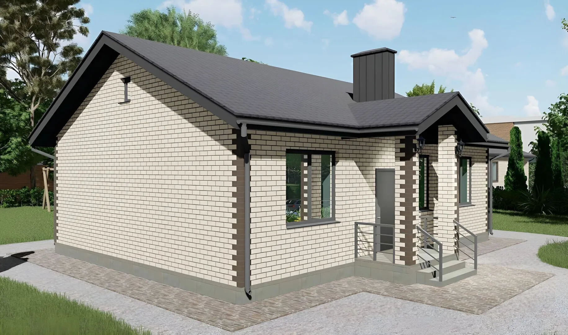 Кирпичный дом Симферополь