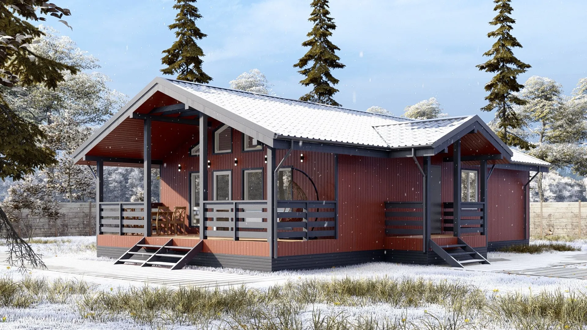 Скандинавский дом 