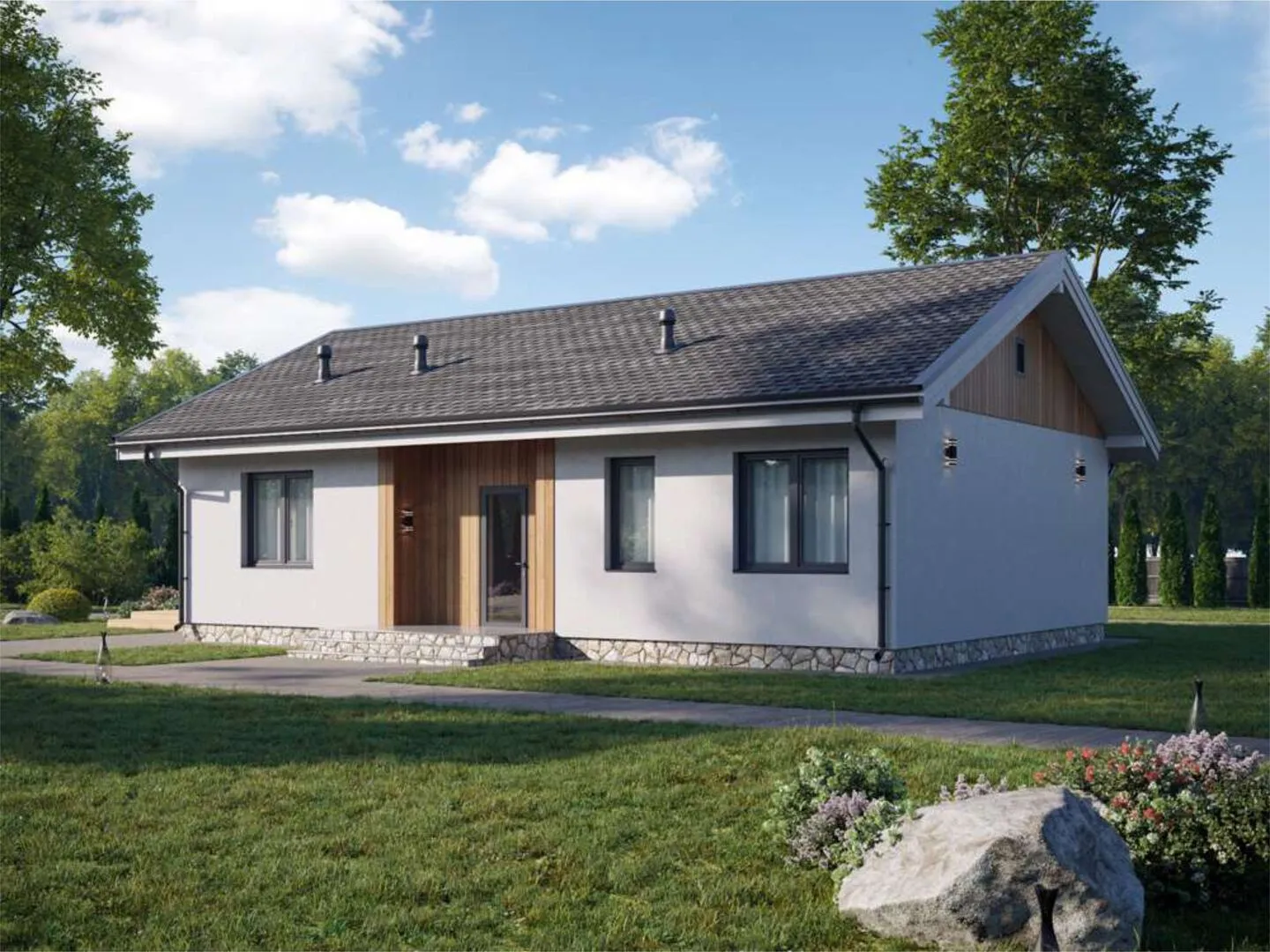 Жилой дом 85м2