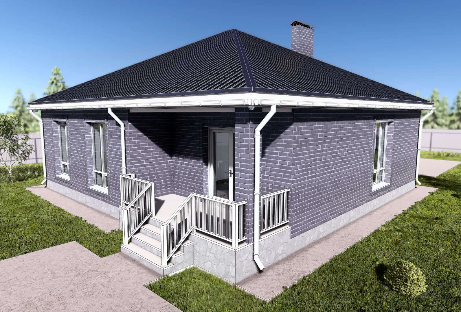 Проект загородного дома NHD-112