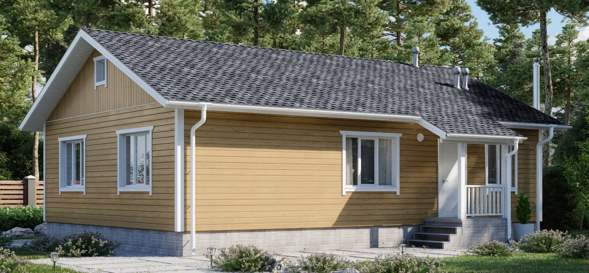 Загородный дом УЮТНЫЙ 91