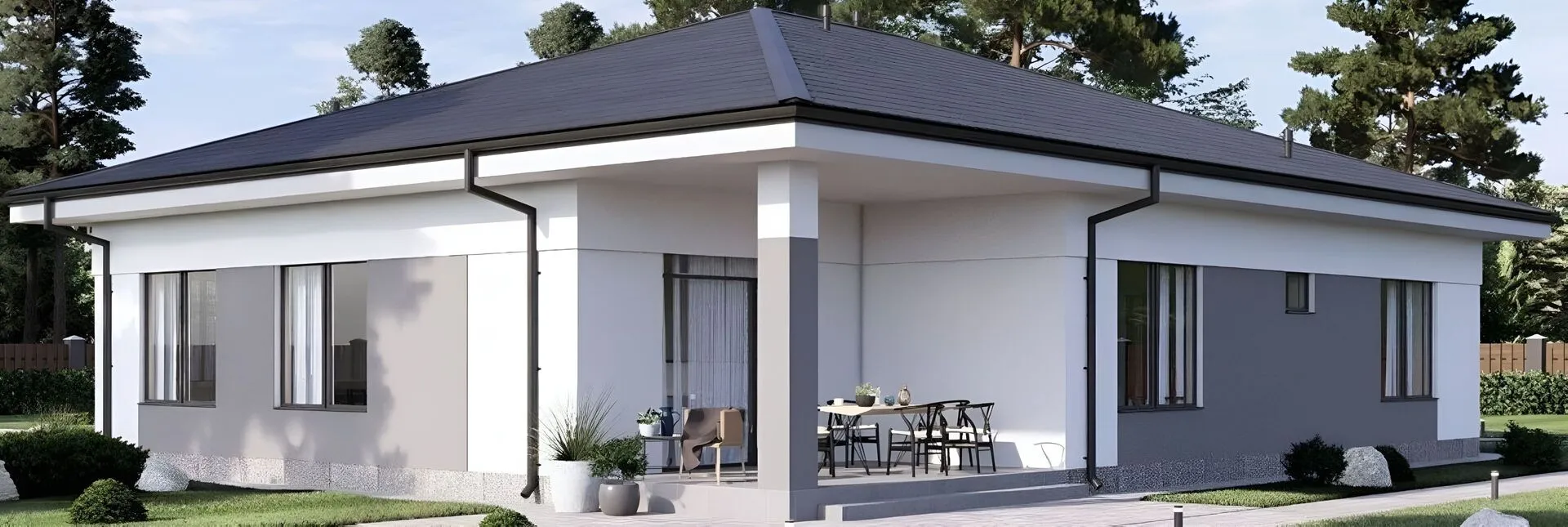 Дом в сосновом бору