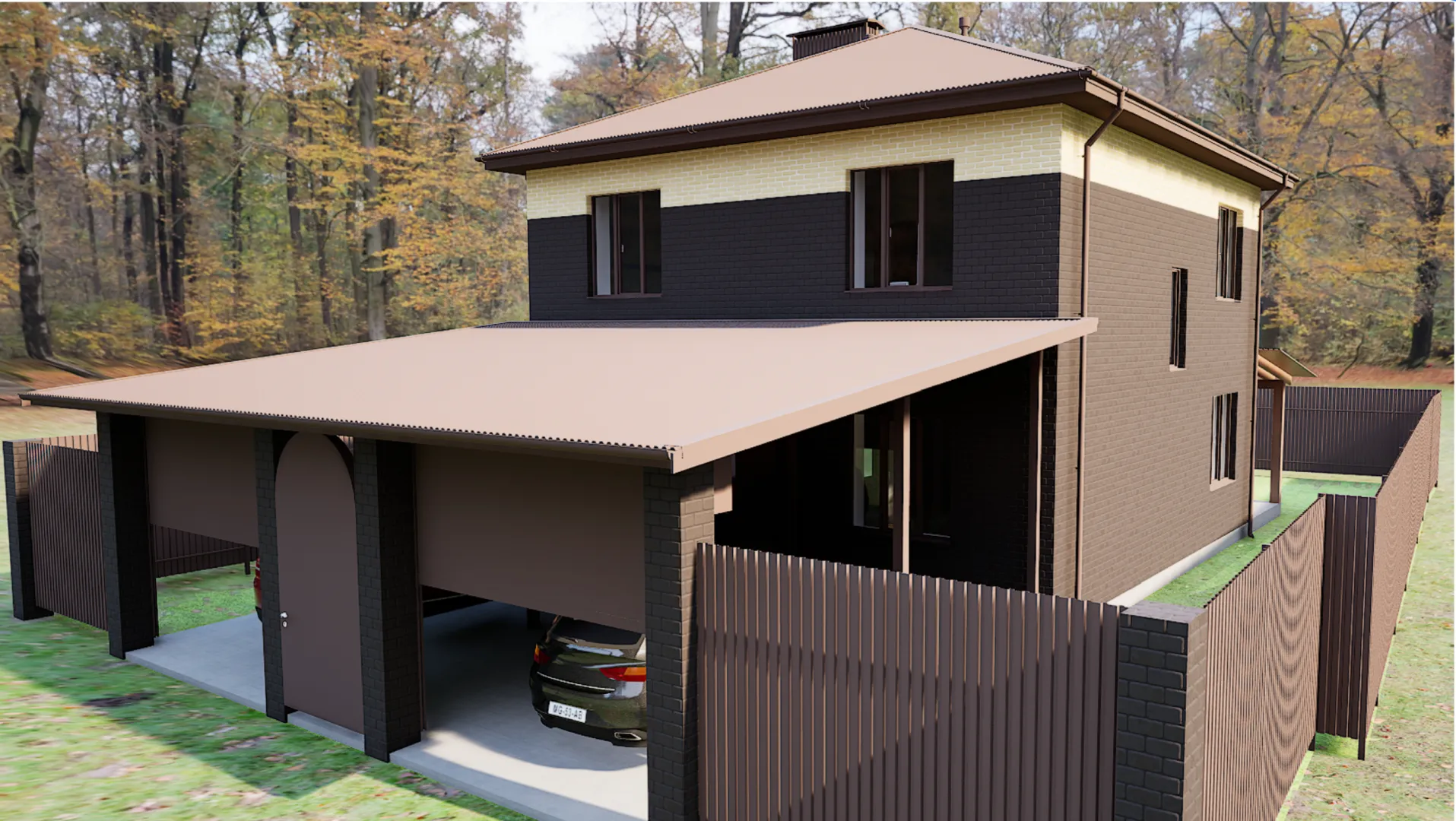 Загородный дом - КР 157