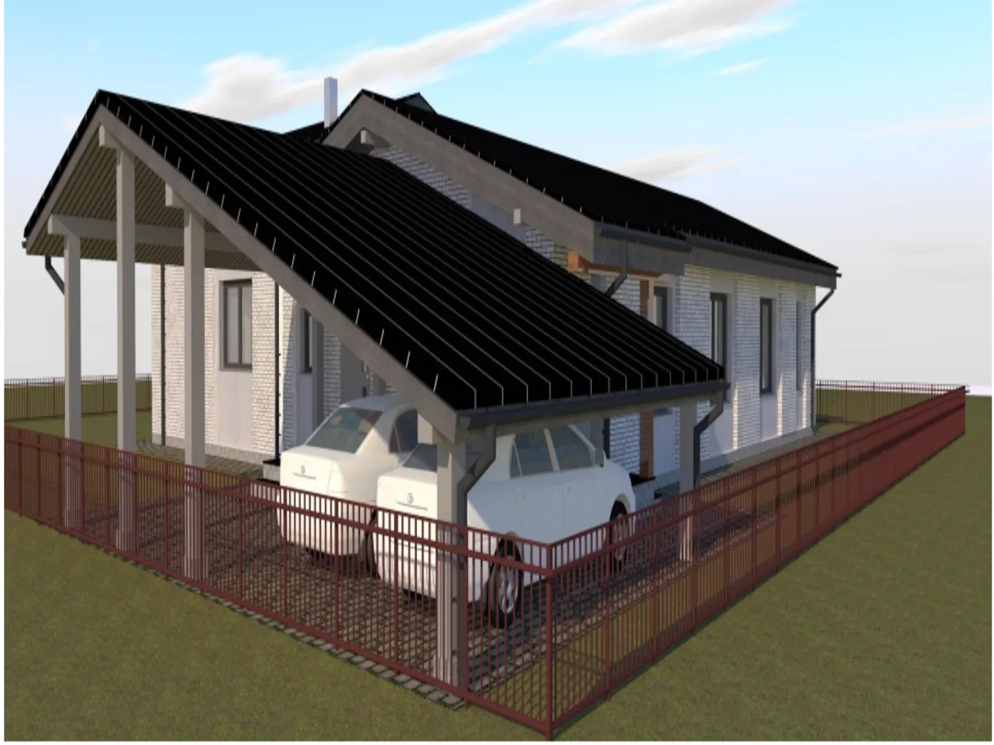 Проект дома Угол