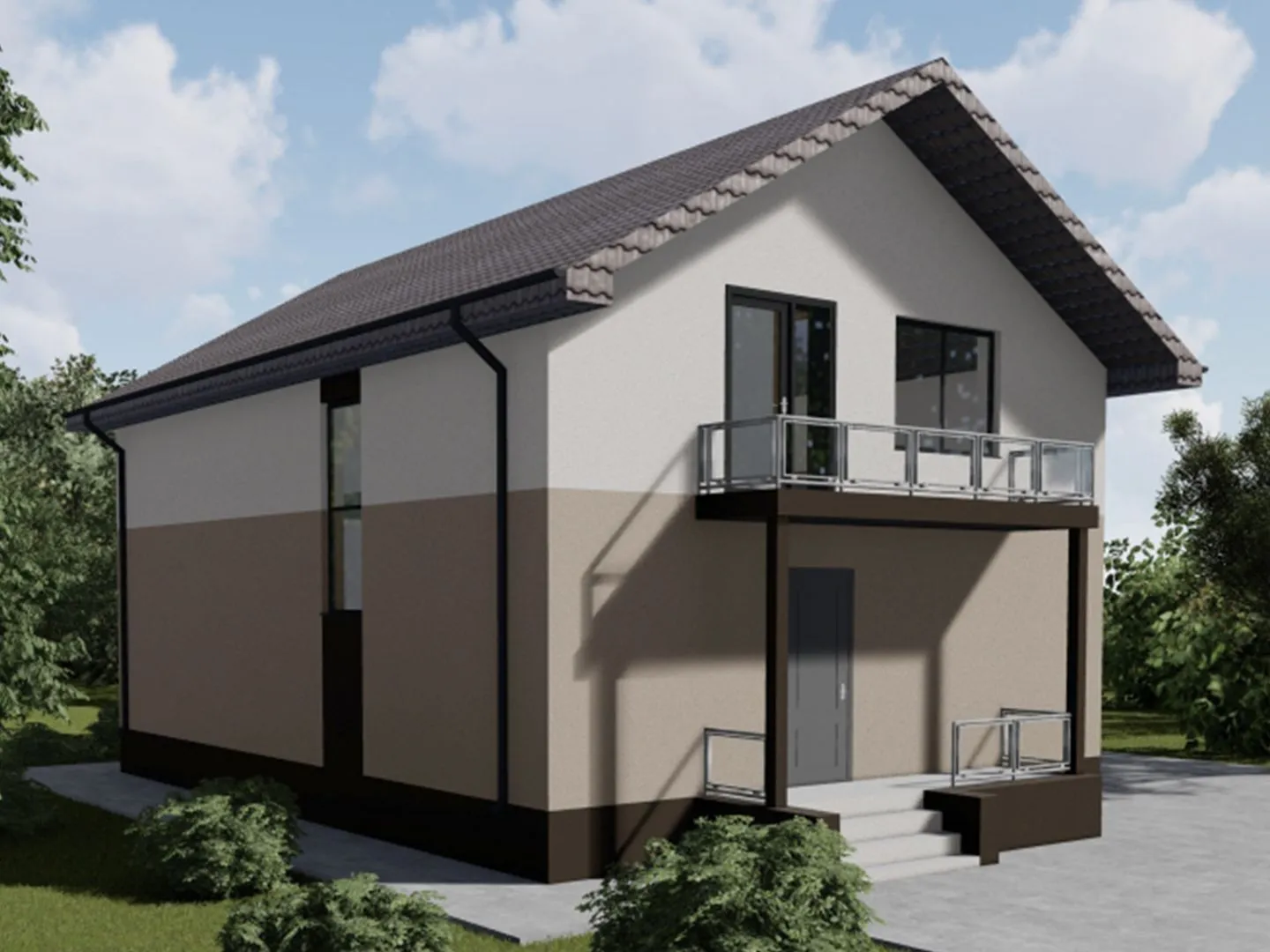 Загородный дом 1