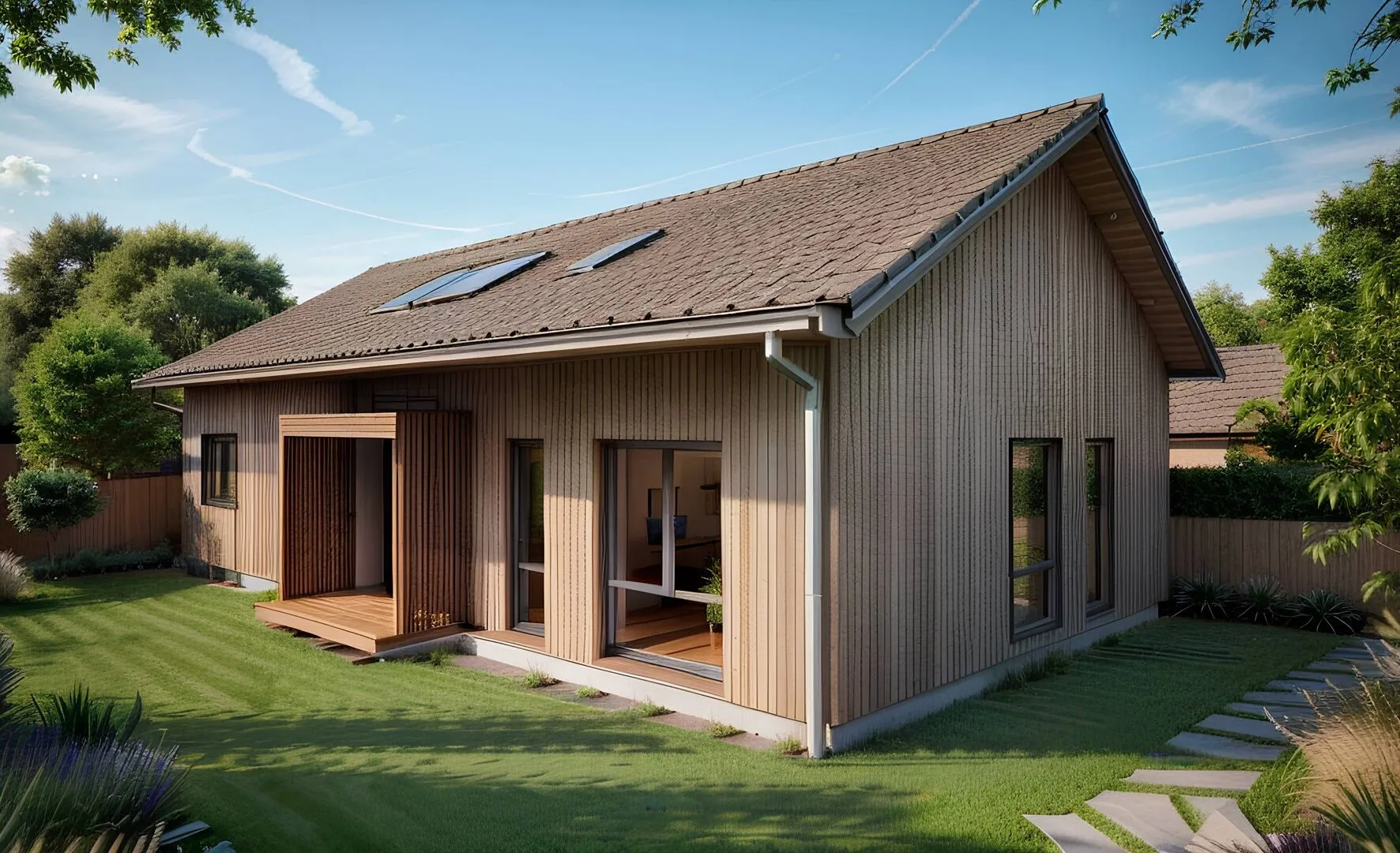 Одноэтажный дом Пери