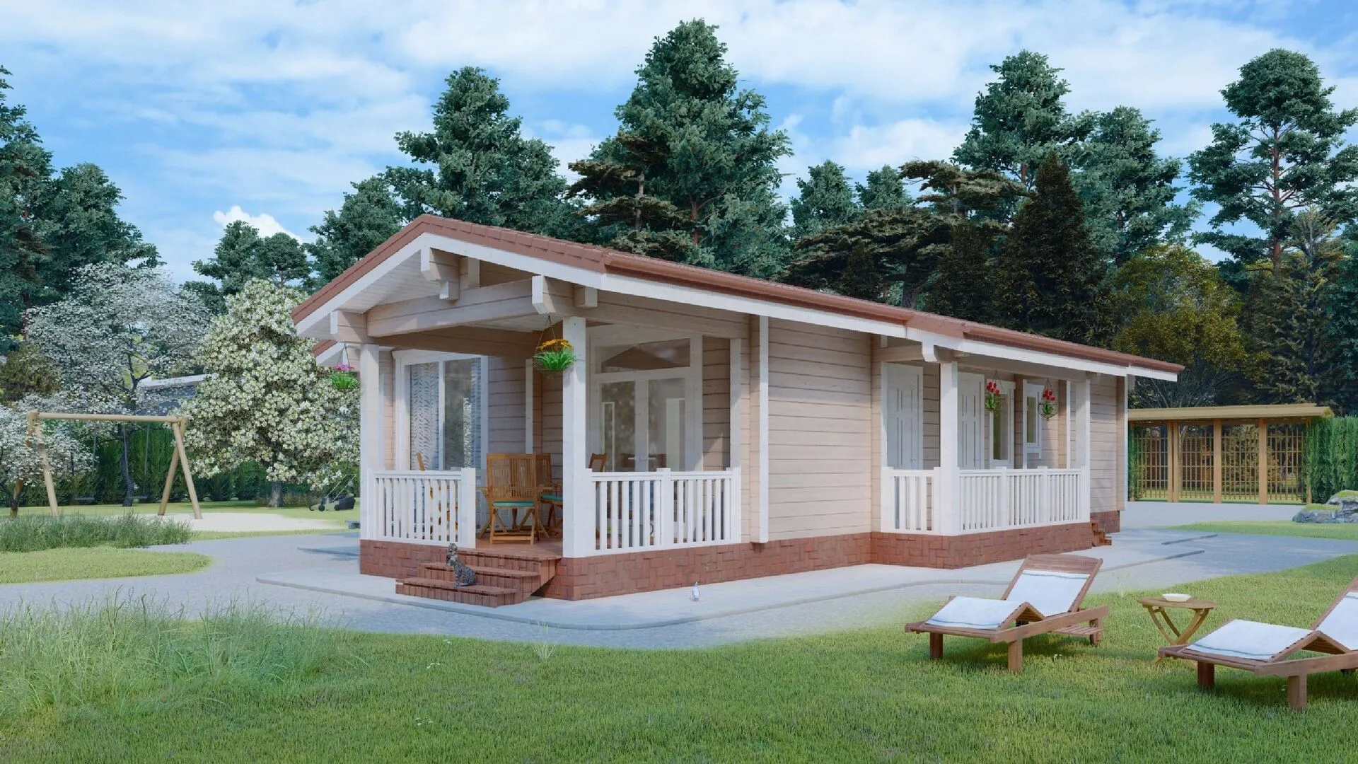 Дом из клееного бруса Подольск-2