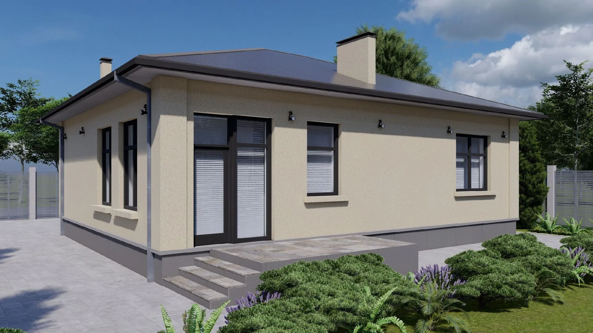 ИНДИВИДУАЛЬНЫЙ ЖИЛОЙ ДОМ F053