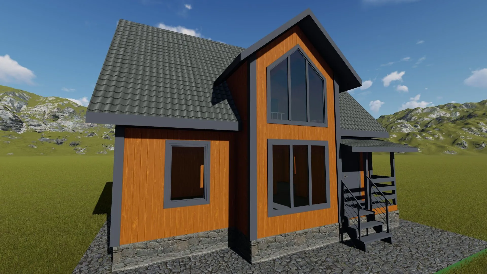 Деревянный дом Отрок