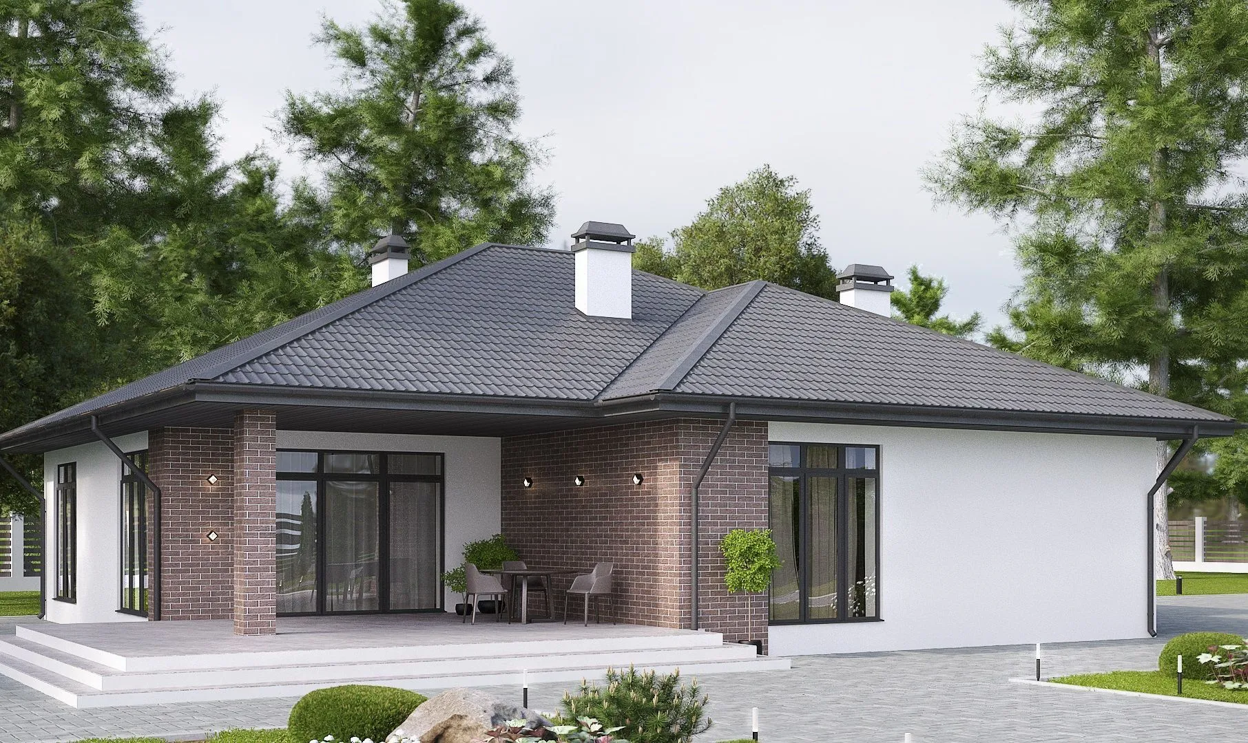 Кирпичный дом «Кайд»